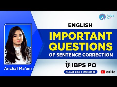 sentence correction practice questions